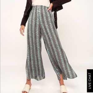 Free People wide leg pants NWT